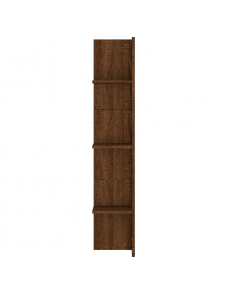 Mobile Porta TV Rovere Marrone 152x22x113 cm Legno Multistrato