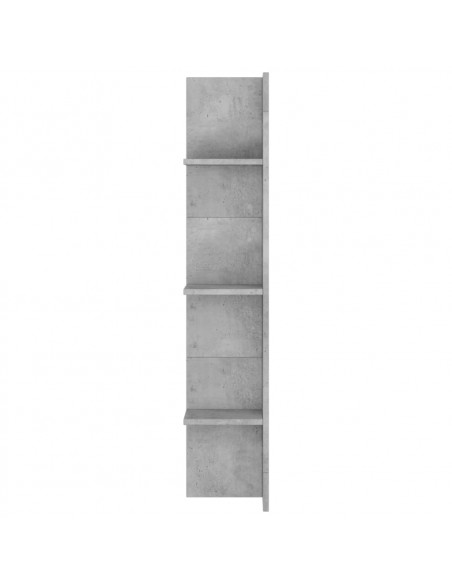 Mobile Porta TV Grigio Cemento 152x22x113 cm Legno Multistrato