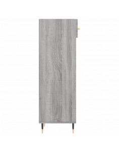 Scarpiera Grigio Sonoma 30x35x105 cm in Legno Multistrato 2