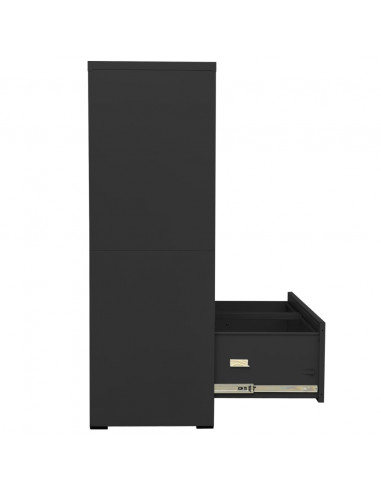 Armadio Classificatore Antracite 90x46x134 cm in Acciaio