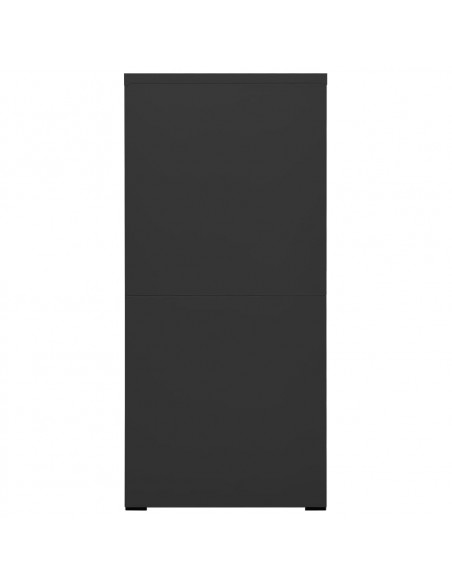 Armadio Classificatore Antracite 46x62x133 cm in Acciaio