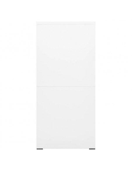 Armadio Classificatore Bianco 46x62x133 cm in Acciaio
