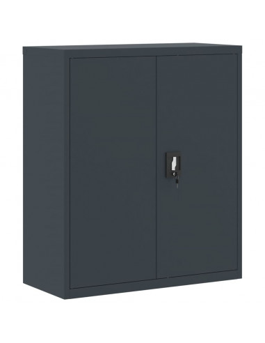 Armadio Classificatore Antracite 90x40x105 cm in Acciaio