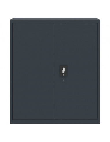 Armadio Classificatore Antracite 90x40x105 cm in Acciaio