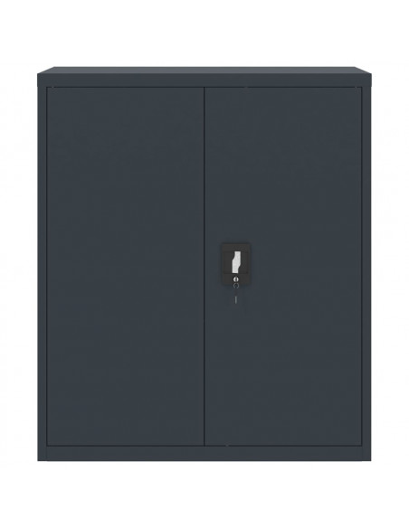 Armadio Classificatore Antracite 90x40x105 cm in Acciaio