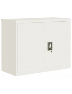 Armadio Classificatore Bianco 90x40x70 cm in Acciaio 2