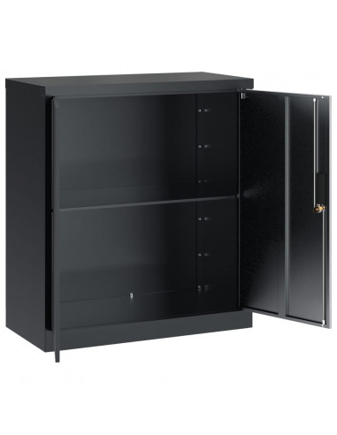 Armadio Classificatore Antracite 79x40x90 cm in Acciaio
