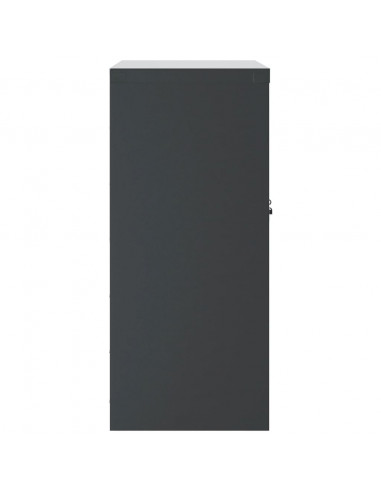 Armadio Classificatore Antracite 79x40x90 cm in Acciaio