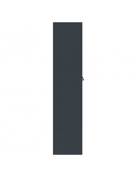 Armadio Classificatore Antracite 90x40x180 cm in Acciaio