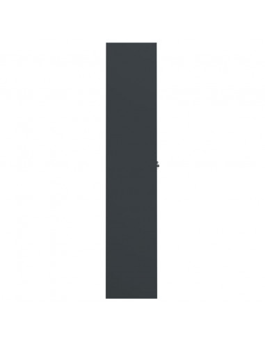 Armadio Classificatore Antracite 90x40x200 cm in Acciaio