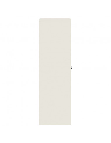 Armadio Classificatore Bianco 90x40x140 cm in Acciaio