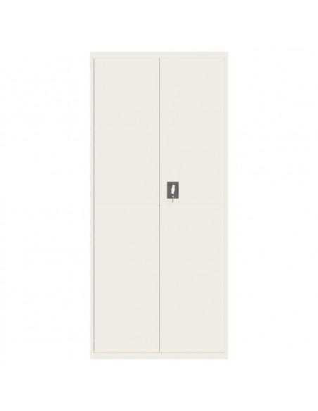 Armadio Classificatore Bianco 90x40x200 cm in Acciaio