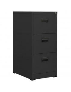 Schedario Antracite 46x62x102,5 cm in Acciaio 2