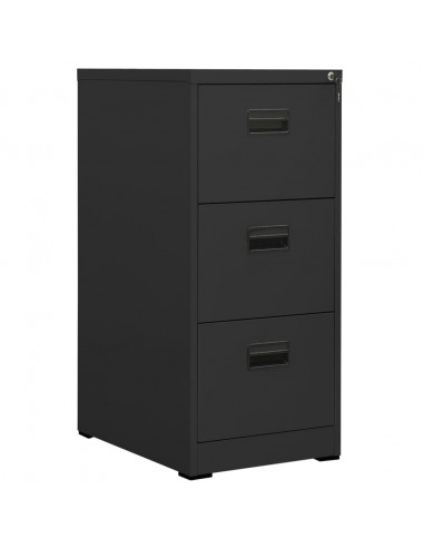 Schedario Antracite 46x62x102,5 cm in Acciaio