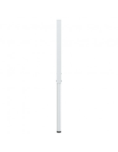 Telai per Banco da Lavoro 2 pz in Metallo 55x(69-95,5) cm Grigi