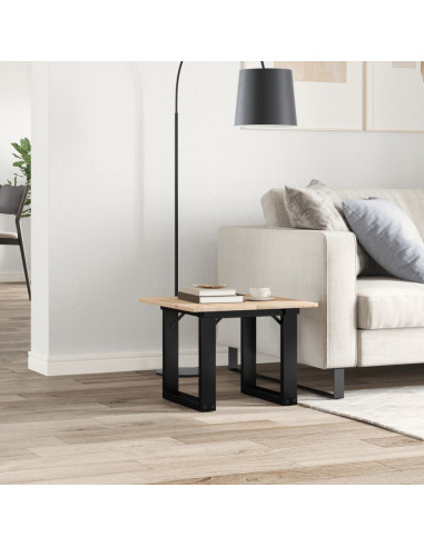 Telaio Gambe a O per Tavolino da Salotto 40x40x33 cm in Ghisa