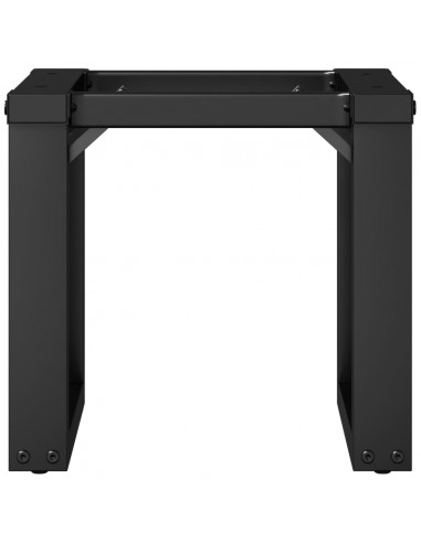 Telaio Gambe a O per Tavolino da Salotto 40x40x33 cm in Ghisa