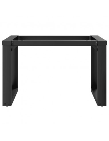 Telaio Gambe a O per Tavolino da Salotto 60x50x38 cm in Ghisa