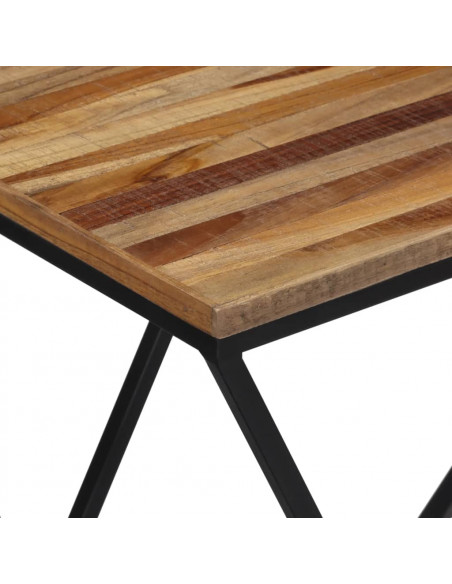 Tavolini 2 pz in Teak Massello di Recupero