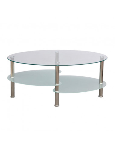 Tavolino da Caffè con Design Esclusivo Bianco