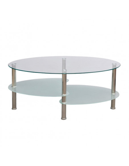 Tavolino da Caffè con Design Esclusivo Bianco