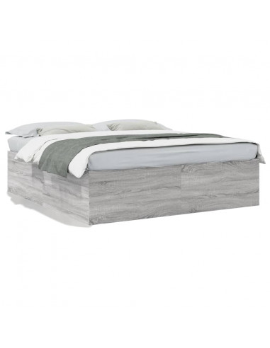 Giroletto Grigio Sonoma 200x200 cm in Legno Multistrato