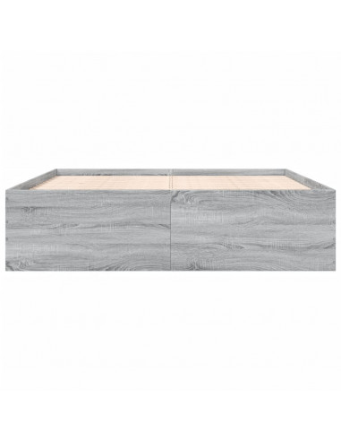 Giroletto Grigio Sonoma 200x200 cm in Legno Multistrato