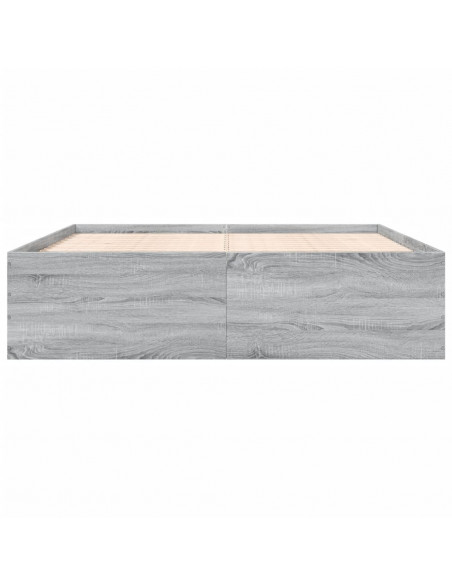 Giroletto Grigio Sonoma 200x200 cm in Legno Multistrato