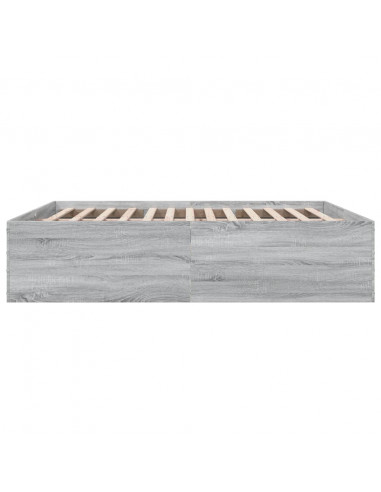 Giroletto Grigio Sonoma 200x200 cm in Legno Multistrato