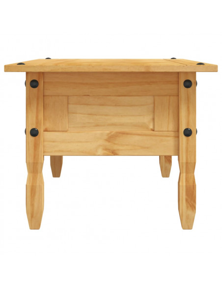 Tavolino da Caffé Legno Pino Messicano Corona Range 100x55x45cm