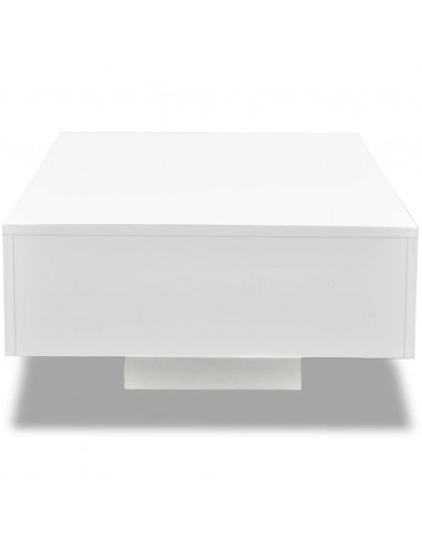 Tavolino da Caffè Lucido Bianco