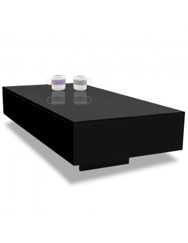 Tavolino da Caffè Lucido Nero