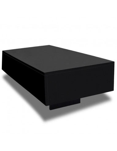Tavolino da Caffè Lucido Nero