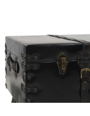 Tavolino da Caffè in MDF e Acciaio 102x51x48 cm