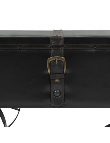 Tavolino da Caffè in MDF e Legno di Abete 110x55x43 cm