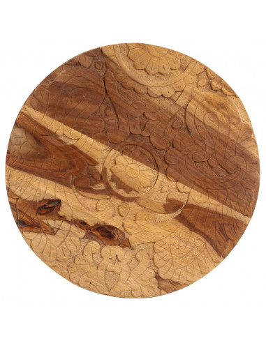 Tavolini da Salotto 2 pz in Legno Massello di Sheesham