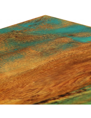 Tavolino da Salotto 100x60x35 cm Legno Massello di Recupero