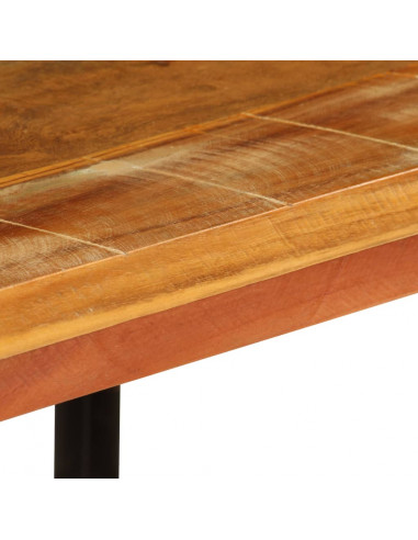 Tavolino da Salotto 100x60x35 cm Legno Massello di Recupero