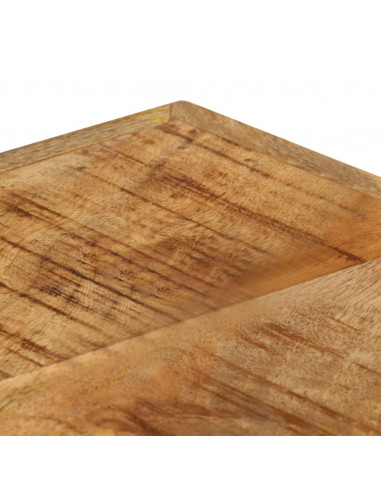 Tavolino da Caffè 90x45x35 cm in Legno Massello di Mango