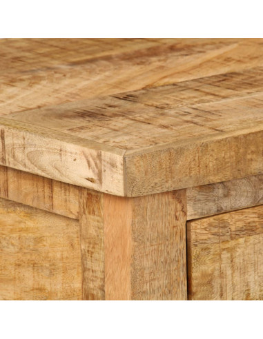 Tavolino da Caffè 90x45x35 cm in Legno Massello di Mango