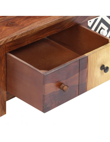 Tavolino da Salotto 90x50x30 cm in Legno Massello di Sheesham