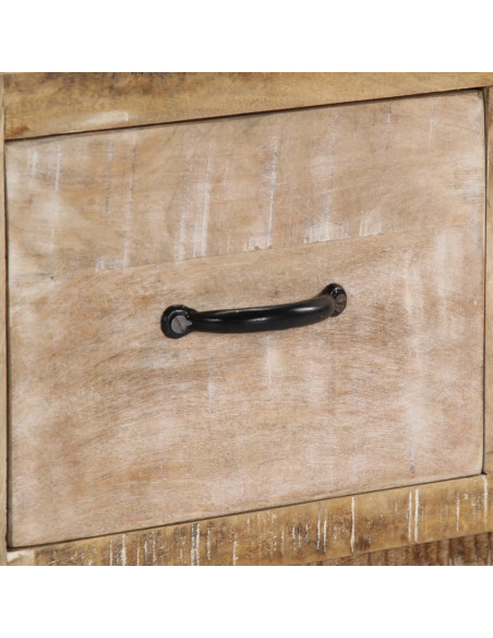 Tavolino da Salotto 90x60x30 cm in Legno Massello di Mango