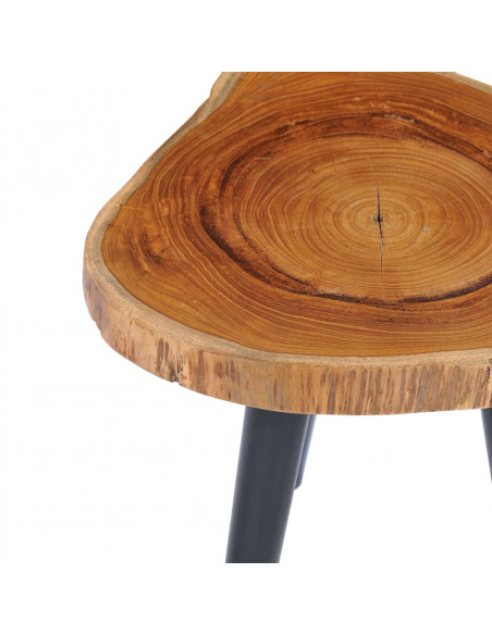 Tavolino da Caffè 40x45 cm in Massello di Teak