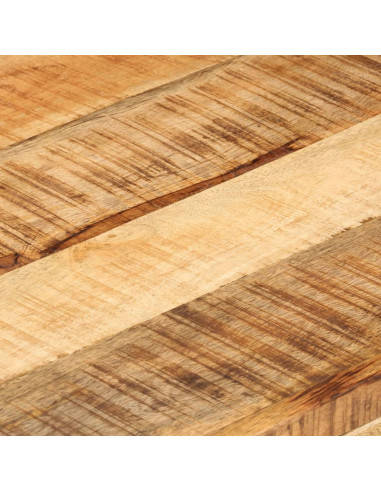 Tavolino da Caffè 110x50x38 cm in Legno Massello di Mango