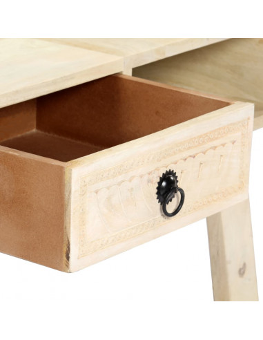 Tavolino da Caffè 100x60x40 cm in Legno Massello di Mango