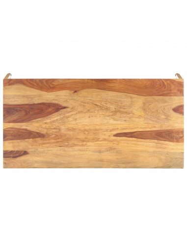 Tavolino da Caffè 120x60x40 cm in Legno Massello di Sheesham