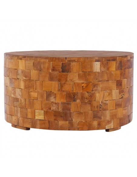 Tavolino da Caffè 60x60x35 cm in Legno Massello di Teak