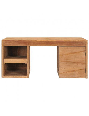 Tavolino da Caffè 90x50x40 cm in Legno Massello di Teak