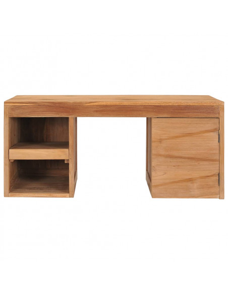 Tavolino da Caffè 90x50x40 cm in Legno Massello di Teak