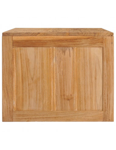 Tavolino da Caffè 90x50x40 cm in Legno Massello di Teak